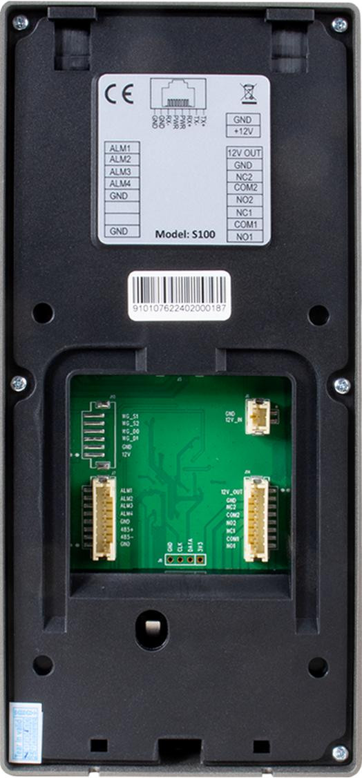 Vidos IPX S100 panel zewnętrzny wideodomofon IP Full HD 125° PoE IP54 PIN QR Vidos IPX S100 panel zewnętrzny wideodomofon IP Full HD 125° PoE IP54 PIN QR
