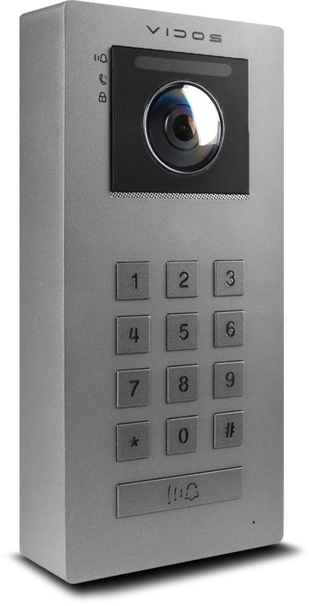 Vidos IPX S100 panel zewnętrzny wideodomofon IP Full HD 125° PoE IP54 PIN QR Vidos IPX S100 panel zewnętrzny wideodomofon IP Full HD 125° PoE IP54 PIN QR
