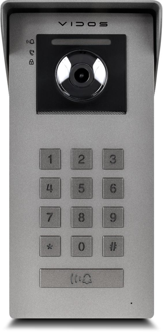 Vidos IPX S100 panel zewnętrzny wideodomofon IP Full HD 125° PoE IP54 PIN QR Vidos IPX S100 panel zewnętrzny wideodomofon IP Full HD 125° PoE IP54 PIN QR