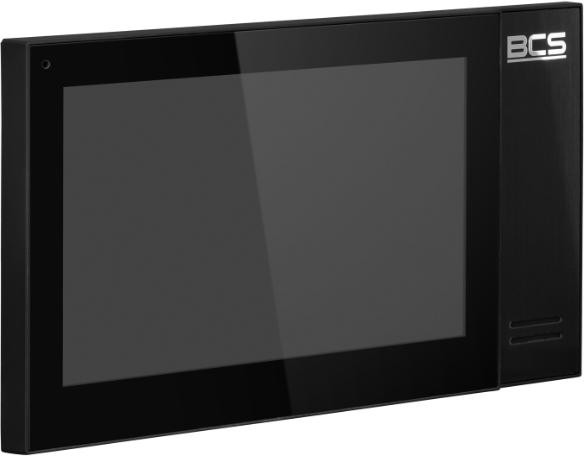 BCS LINE BCS-MON7400B-S monitor wideodomofon IP 7 cali PoE czarny dotykowy BCS LINE BCS-MON7400B-S monitor wideodomofon IP 7 cali PoE czarny dotykowy