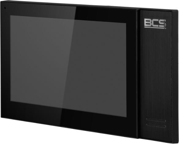 BCS LINE BCS-MON7400B-S monitor wideodomofon IP 7 cali PoE czarny dotykowy BCS LINE BCS-MON7400B-S monitor wideodomofon IP 7 cali PoE czarny dotykowy