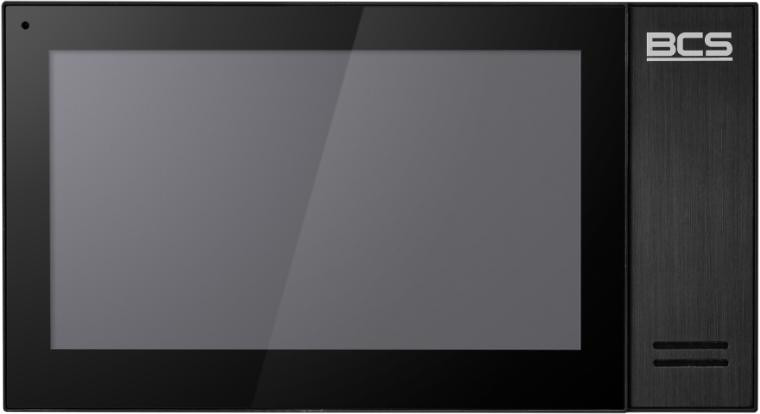 BCS LINE BCS-MON7400B-S monitor wideodomofon IP 7 cali PoE czarny dotykowy BCS LINE BCS-MON7400B-S monitor wideodomofon IP 7 cali PoE czarny dotykowy