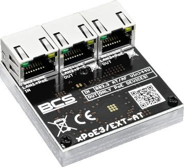 Switch POE  BCS POWER BCS-xPoE3/EXT-AT