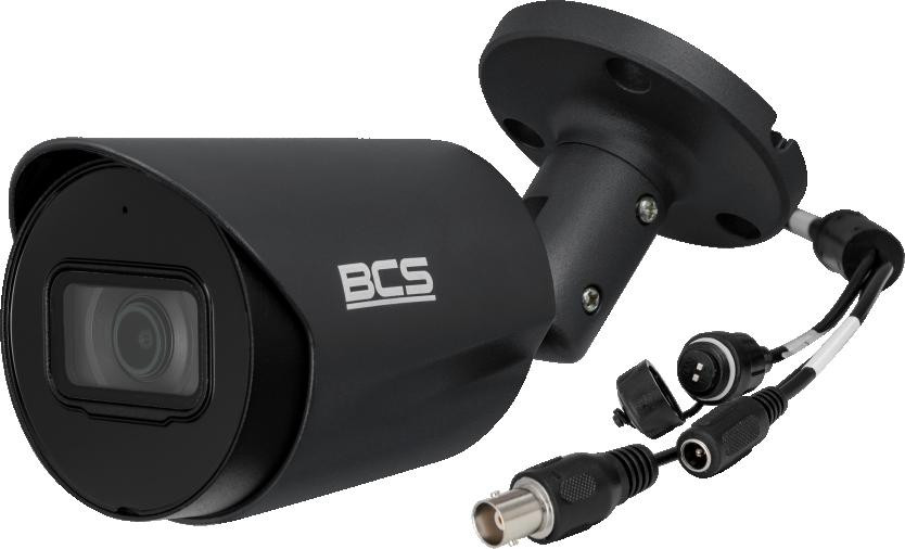 Kamera BCS-TA18FWR3-G(2) tubowa 4w1 8 Mpx, 2.8mm, IR 30m, mikrofon, IP67, grafitowa Kamera BCS-TA18FWR3-G(2) tubowa 4w1 8 Mpx, 2.8mm, IR 30m, mikrofon, IP67, grafitowa