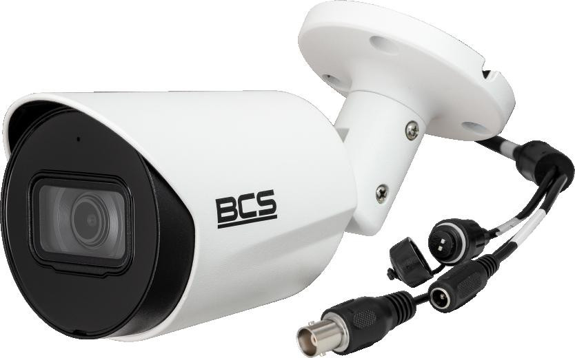 Kamera BCS-TA18FWR3(2) tubowa 4w1 8 Mpx, 2.8mm, IR 30m, mikrofon, IP67, biała Kamera BCS-TA18FWR3(2) tubowa 4w1 8 Mpx, 2.8mm, IR 30m, mikrofon, IP67, biała