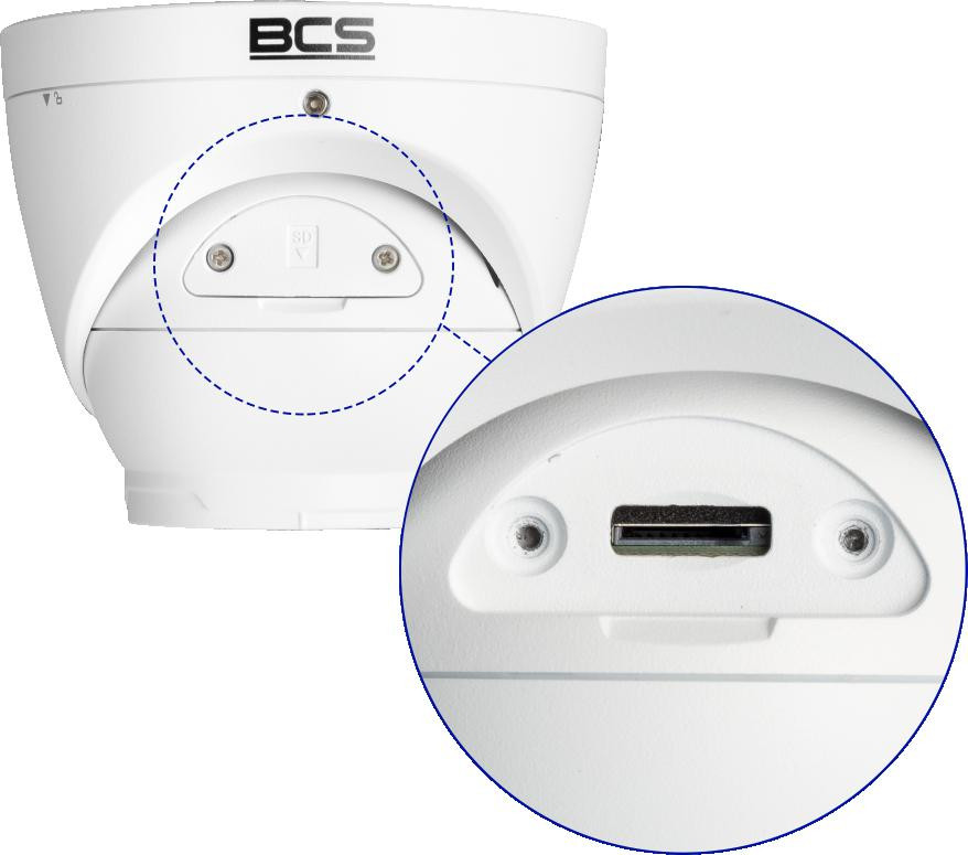 BCS POINT BCS-P-EIP28FWR3-Ai2 kamera IP kopułowa 8 Mpx 2.8mm AI detekcja PoE IR 30m WDR microSD BCS POINT BCS-P-EIP28FWR3-Ai2 kamera IP kopułowa 8 Mpx 2.8mm AI detekcja PoE IR 30m WDR microSD