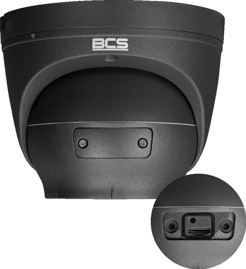 Kamera IP BCS POINT BCS-P-EIP58VSR4-Ai2-G kopułka 8Mpx motozoom 2.8-12mm AI IR 40m Kamera IP BCS POINT BCS-P-EIP58VSR4-Ai2-G kopułka 8Mpx motozoom 2.8-12mm AI IR 40m