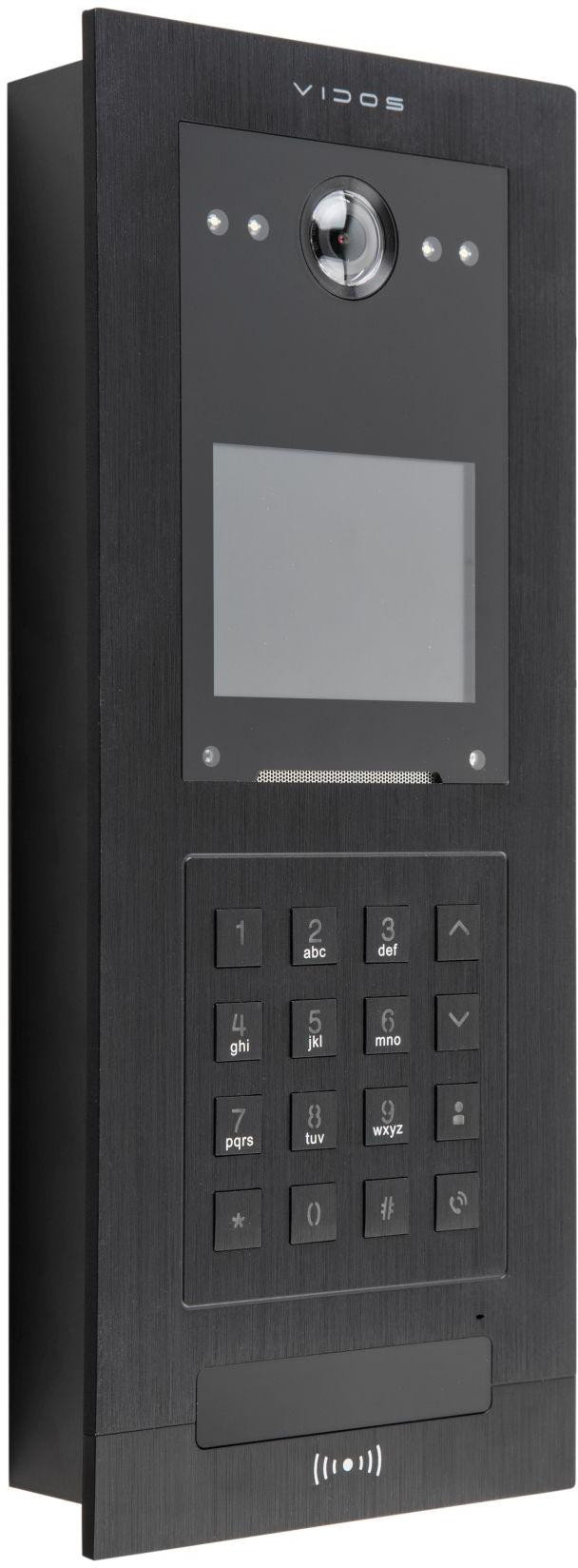 VIDOS IPX S110 panel zewnętrzny stacja bramowa FullHD 1080p 125 stopni IP64 PoE Mifare UNIQUE LCD VIDOS IPX S110 panel zewnętrzny stacja bramowa FullHD 1080p 125 stopni IP64 PoE Mifare UNIQUE LCD