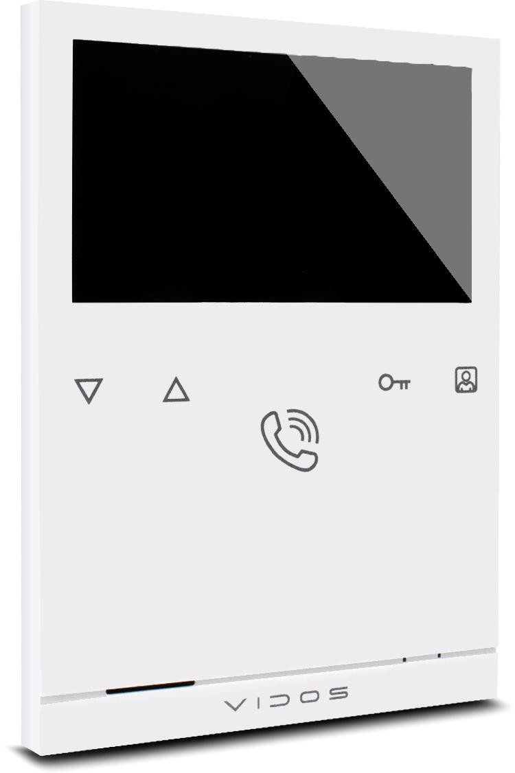 VIDOS IPX M101 monitor wideodomofonu IP 4.3 cala, PoE, ONVIF, pamięć wewnętrzna, system jedno i wielorodzinny VIDOS IPX M101 monitor wideodomofonu IP 4.3 cala, PoE, ONVIF, pamięć wewnętrzna, system jedno i wielorodzinny