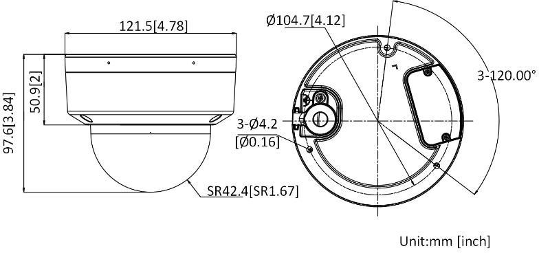 Kamera 4w1 Hikvision DS-2CE50DF3T-VPLSE ColorVu 2MP 2.8mm antywandal IK10 IP67 Kamera 4w1 Hikvision DS-2CE50DF3T-VPLSE ColorVu 2MP 2.8mm antywandal IK10 IP67