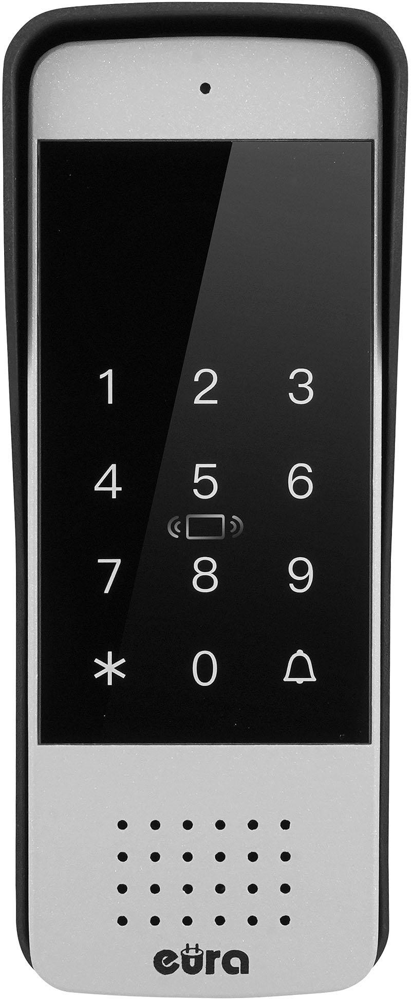 Domofon EURA ADP-34A3 biały głośnomówiący 2 wejścia szyfrator czytnik RFID Domofon EURA ADP-34A3 biały głośnomówiący 2 wejścia szyfrator czytnik RFID