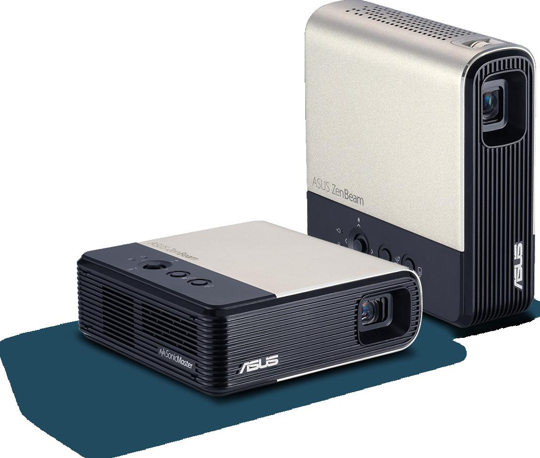 ASUS ZenBeam E2 mini projektor przenośny LED 300lm WiFi HDMI 6000mAh screen mirroring ASUS ZenBeam E2 mini projektor przenośny LED 300lm WiFi HDMI 6000mAh screen mirroring