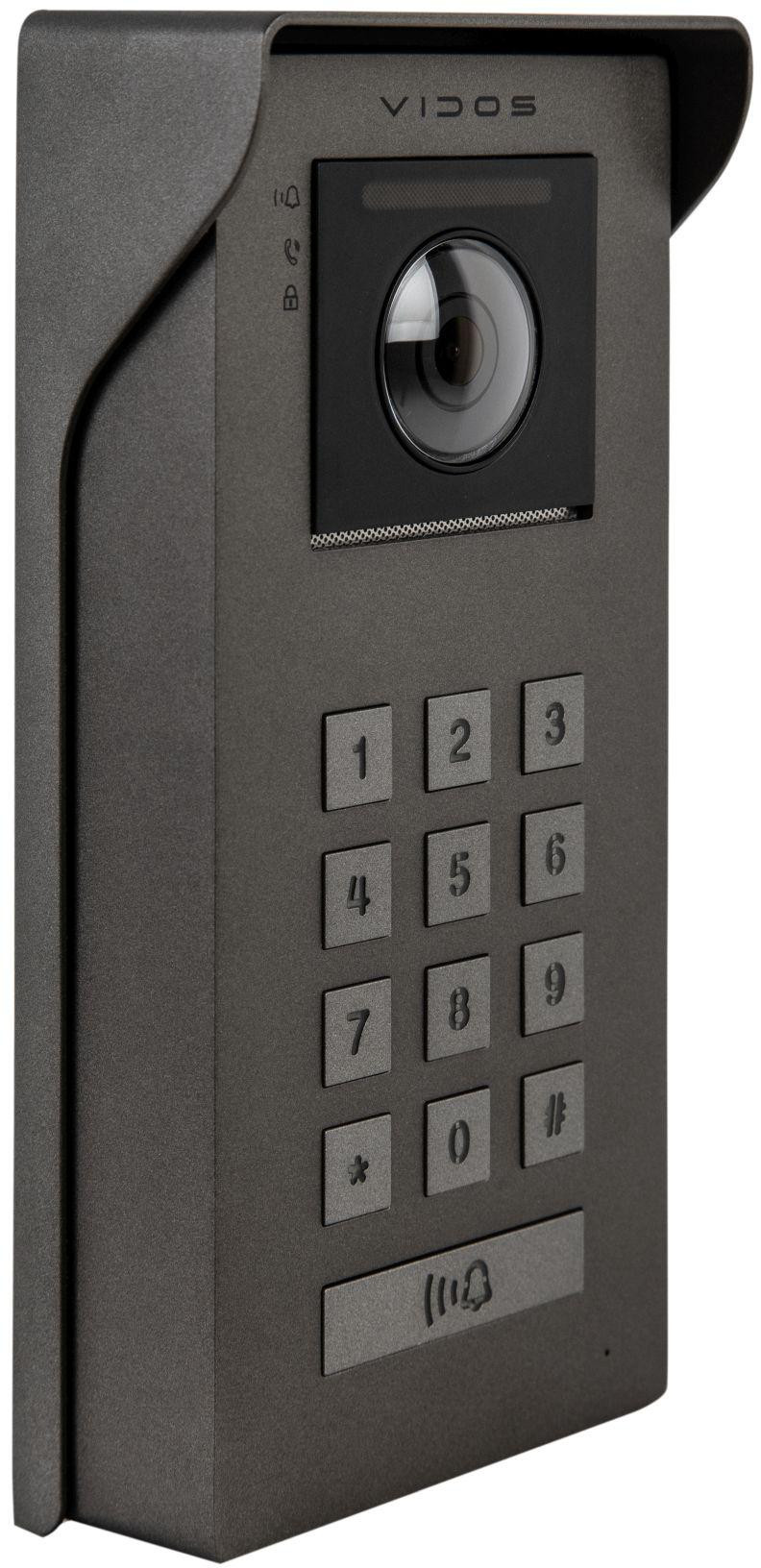 VIDOS 2IP S200 panel zewnętrzny wideodomofonu IP kamera Full HD 125 stopni kod QR 2-żyłowy VIDOS 2IP S200 panel zewnętrzny wideodomofonu IP kamera Full HD 125 stopni kod QR 2-żyłowy