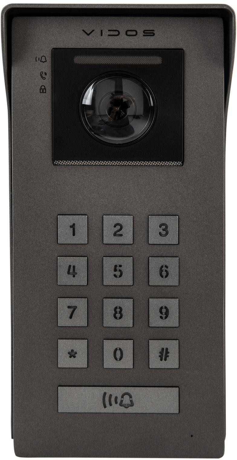VIDOS 2IP S200 panel zewnętrzny wideodomofonu IP kamera Full HD 125 stopni kod QR 2-żyłowy VIDOS 2IP S200 panel zewnętrzny wideodomofonu IP kamera Full HD 125 stopni kod QR 2-żyłowy