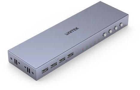 Unitek V306A Interruttore KVM 4K HDMI 2.0 4-in 1-out +USB