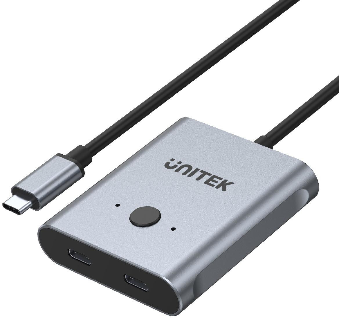 D1078A Unitek Bidirezionale interruttore USB-C 4K