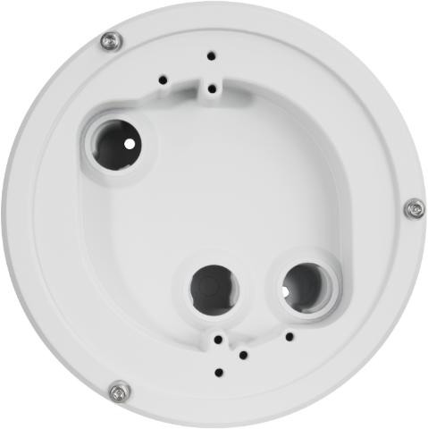 Adapter BCS Ultra BCS-U-FA puszka sufitowa do kamer fisheye, aluminium, IP66, biała Adapter BCS Ultra BCS-U-FA puszka sufitowa do kamer fisheye, aluminium, IP66, biała