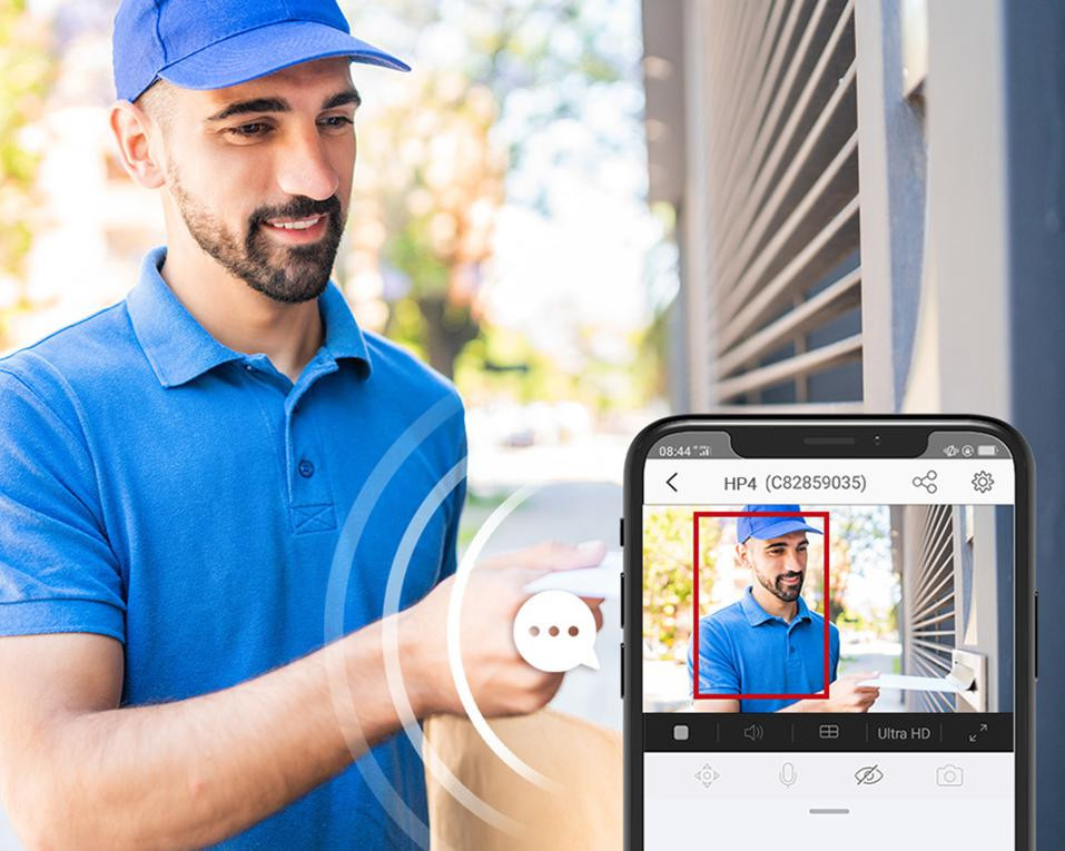 Wizjer do drzwi EZVIZ HP2 2MP Full HD WiFi, ekran 4,3 cala, bateria 2200 mAh Wizjer do drzwi EZVIZ HP2 2MP Full HD WiFi, ekran 4,3 cala, bateria 2200 mAh