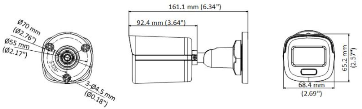 Kamera 4w1 Hikvision DS-2CE10KF3T-LE 5MP ColorVu PoC, kolor w nocy, IP67, 2.8mm Kamera 4w1 Hikvision DS-2CE10KF3T-LE 5MP ColorVu PoC, kolor w nocy, IP67, 2.8mm