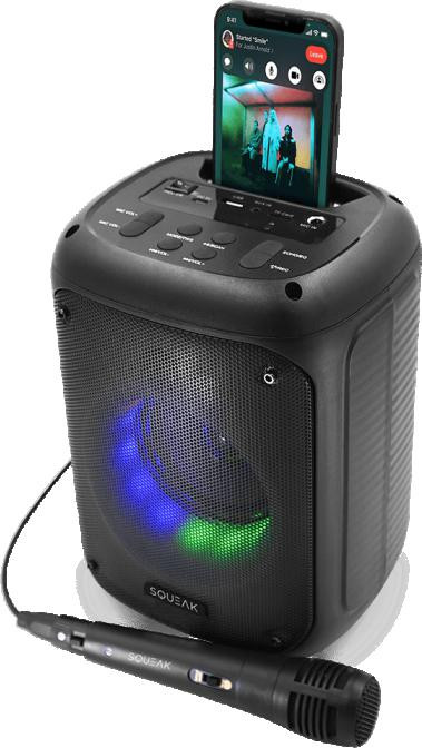Altoparlante BeatFlow Squeak SQ1005 BT, Radio FM, MP3, TWS