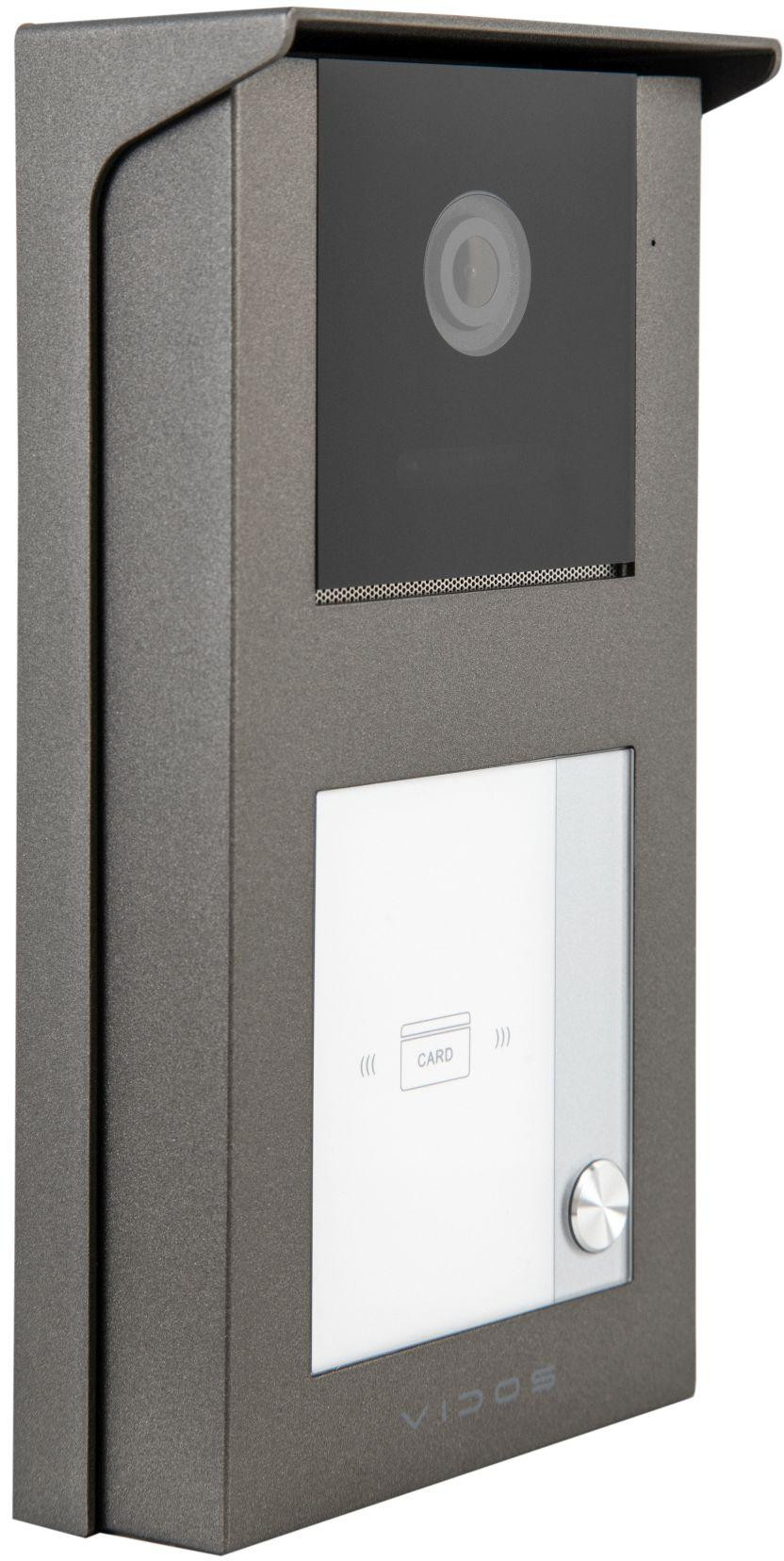 VIDOS 2IP S201-1 stacja bramowa wideodomofon IP Full HD RFID MIFARE kat 125 stopni IP54 jednorodzinny VIDOS 2IP S201-1 stacja bramowa wideodomofon IP Full HD RFID MIFARE kat 125 stopni IP54 jednorodzinny