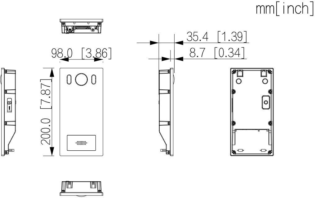Dahua VTO6222E-P panel bramowy IP 2-Wire wieloabonentowy kamera 2MPx 140 stopni RFID wyświetlacz Dahua VTO6222E-P panel bramowy IP 2-Wire wieloabonentowy kamera 2MPx 140 stopni RFID wyświetlacz