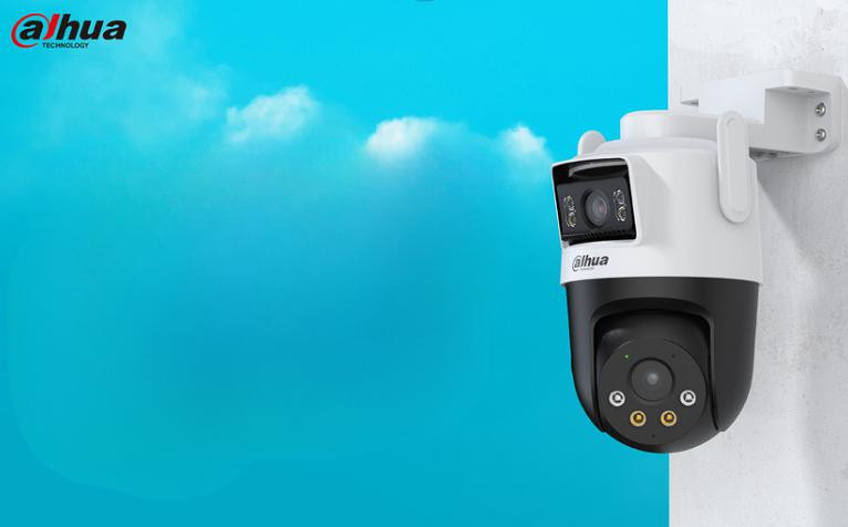 Dahua P3D-3F-PV kamera Wi-Fi 3+3MP obrotowa, dwa obiektywy, IR 30m, IP66, aktywne odstraszanie Dahua P3D-3F-PV kamera Wi-Fi 3+3MP obrotowa, dwa obiektywy, IR 30m, IP66, aktywne odstraszanie