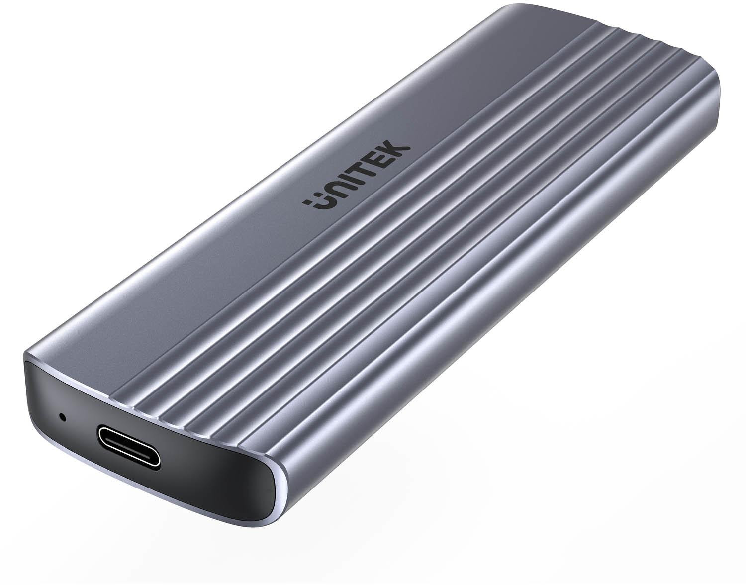 Unitek Custodia disco rigido M.2 PCIe NVMe, USB-C 10Gbps,