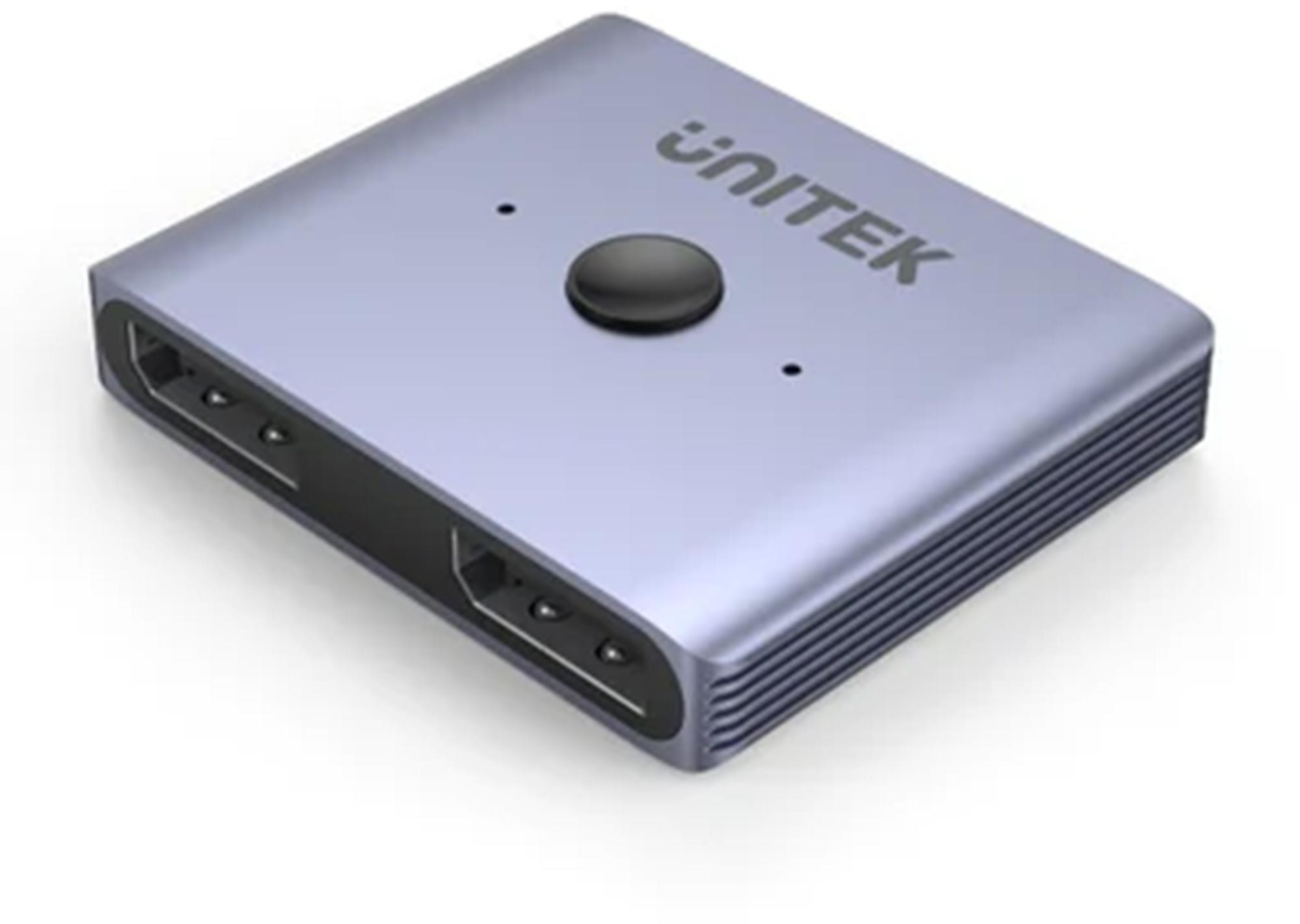 Unitek Bidirezionale interruttore DP 1.4 8K 2-na-1
