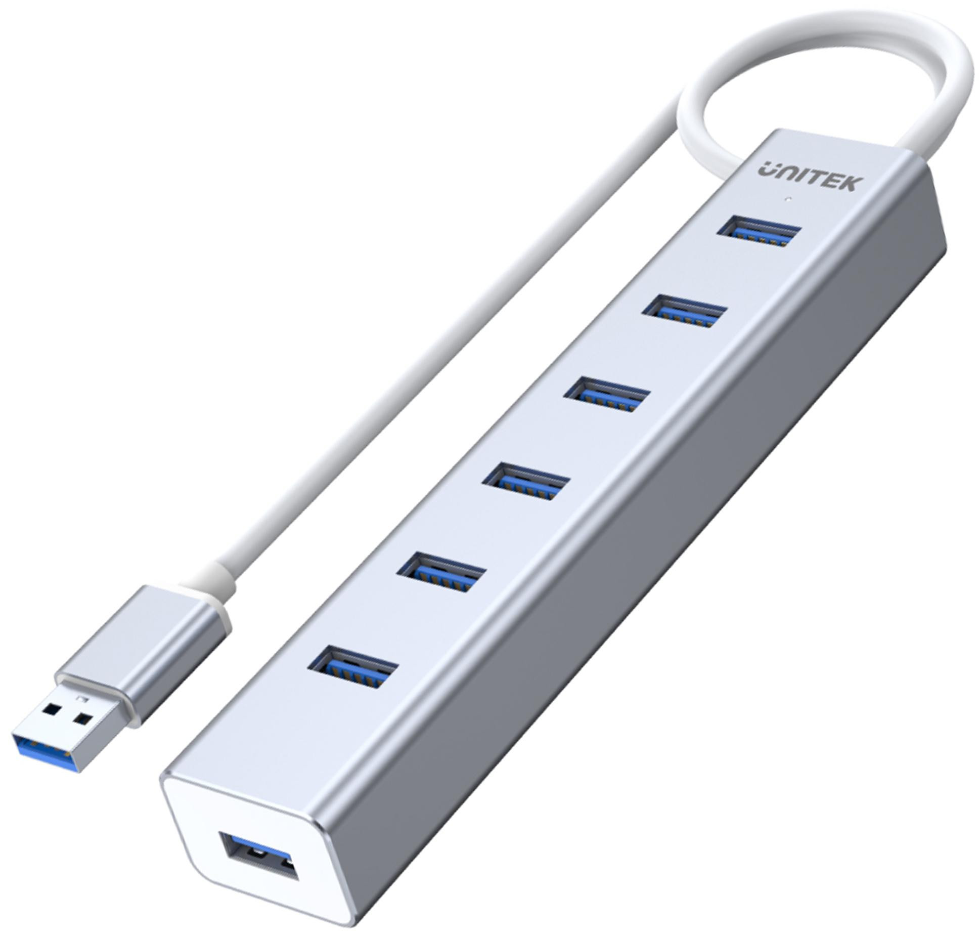 Unitek Y-3090 hub 7x USB 3.0  con alimentatore
