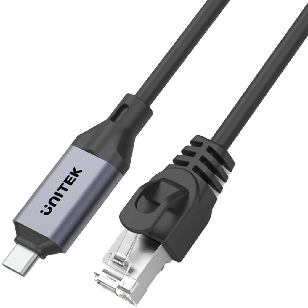 Unitek Cavo Ethernet USB C RJ-45 LAN, Cavo di rete, 5m