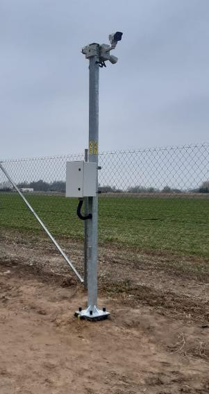 ATS SKAMP1/4 słup montażowy 4 m do kamer CCTV stal ocynkowana ogniowo kwadratowy ATS SKAMP1/4 słup montażowy 4 m do kamer CCTV stal ocynkowana ogniowo kwadratowy