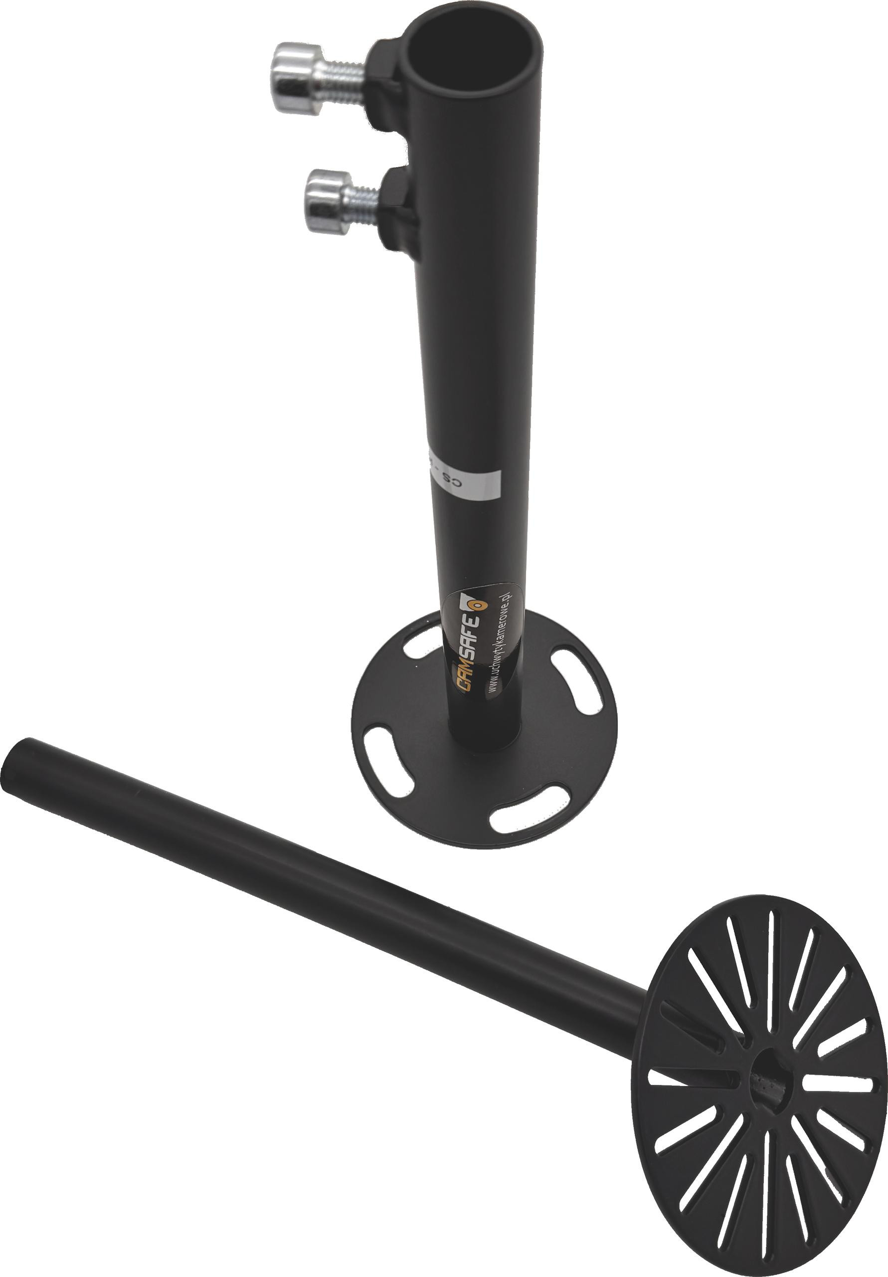 Uchwyt CamSafe CS50-KSO stalowy uchwyt do kamery CCTV, malowany proszkowo, polski producent Uchwyt CamSafe CS50-KSO stalowy uchwyt do kamery CCTV, malowany proszkowo, polski producent