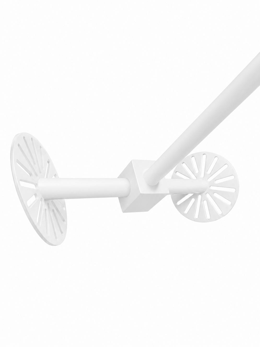 Uchwyt słupowy Camsafe CS40-KSO2 biały, stalowy wysięgnik do kamer na słup Uchwyt słupowy Camsafe CS40-KSO2 biały, stalowy wysięgnik do kamer na słup