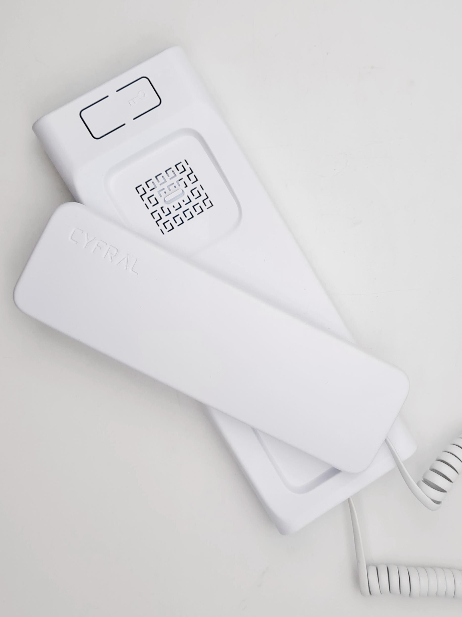 Unifon CYFRAL BALTIC D biały 2-przewodowy