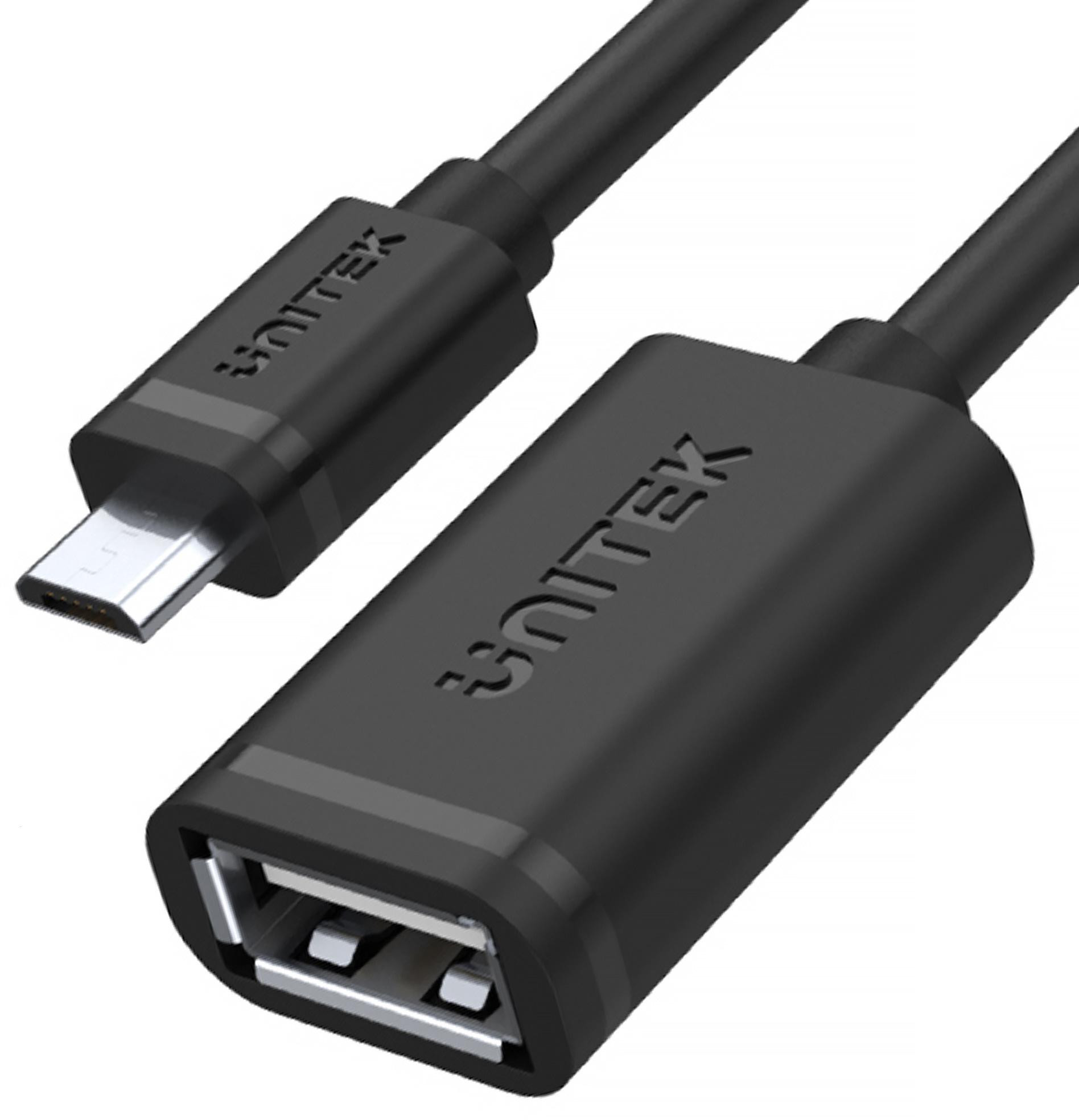 Unitek Cavo OTG USB 2.0 AF per microUSB BM