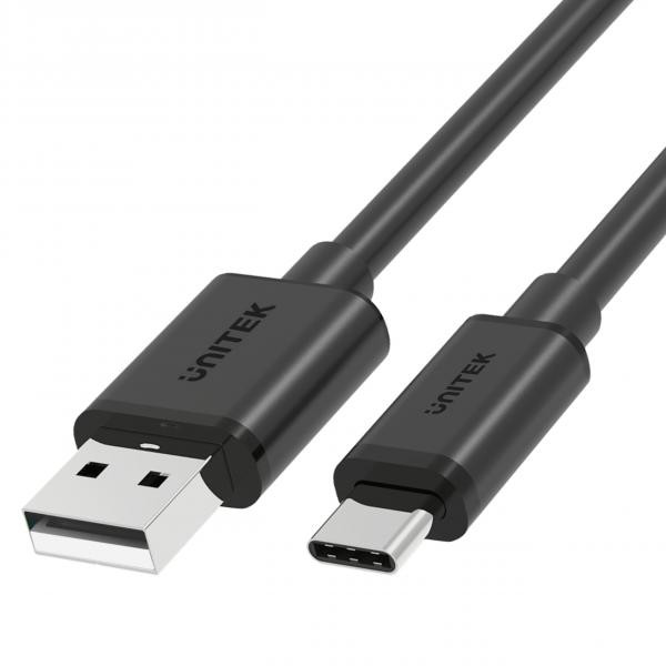 Unitek Cavo USB-A 2.0 - USB-C 2m C14068BK