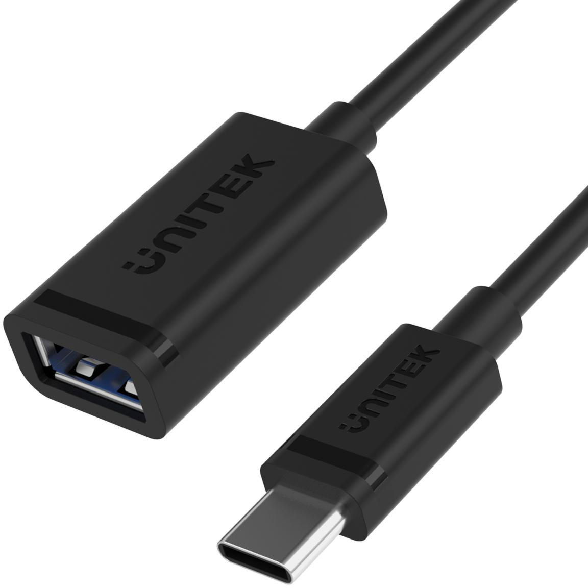 Unitek adattatore USB Typ-C per USB AF 0,15m