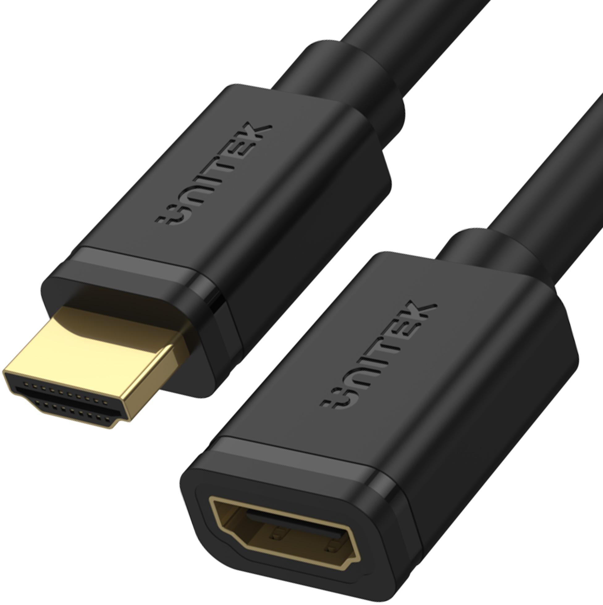 Unitek prolunga HDMI (M) - HDMI (F) 2.0 3 m
