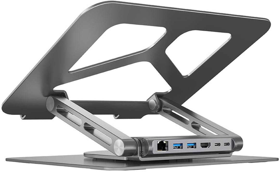 Unitek Supporto da scrivania per laptop USB-C HDMI 4K PD 100W D1109A