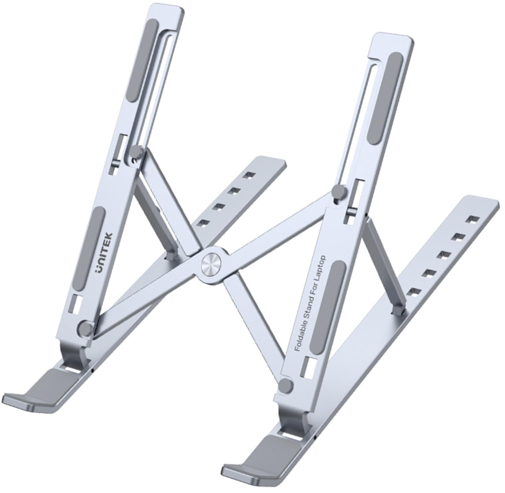 Unitek Supporto da scrivania per laptop, componibile / moduloare, alluminio OT155SL