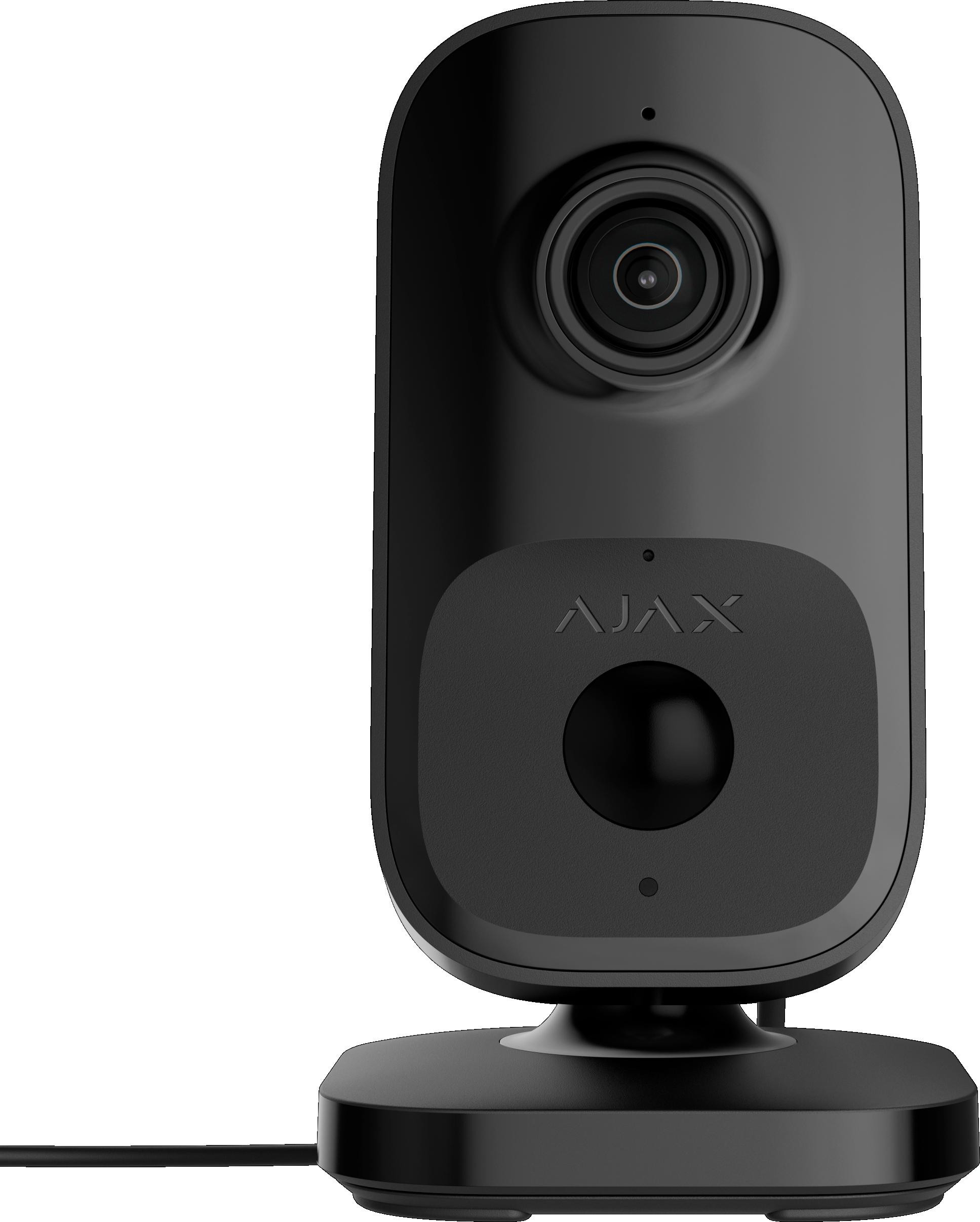 AJAX IndoorCam czarna kamera wewnętrzna WiFi 4MP PIR AI detekcja ruchu system alarmowy AJAX IndoorCam czarna kamera wewnętrzna WiFi 4MP PIR AI detekcja ruchu system alarmowy
