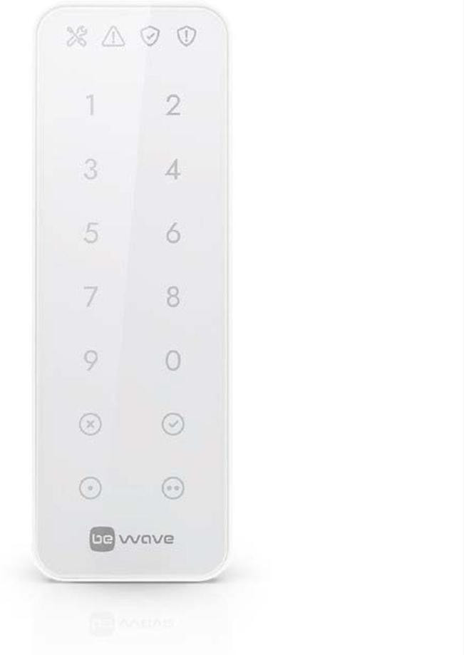 BE WAVE wireless tastiera touch screen (bianca typ dispositivo AKP-200-W) Smart Keypad W (AKP-200-W