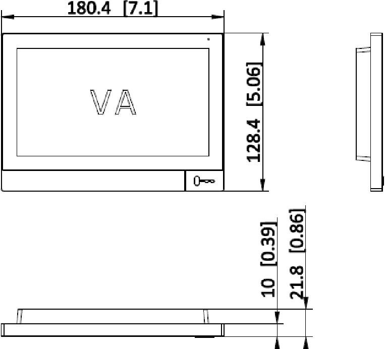 Hikvision DS-KH8381-TE1 Monitor Wideodomofonowy IP 7 cali IPS PoE 8 Wejsc Alarmowych SD Hikvision DS-KH8381-TE1 Monitor Wideodomofonowy IP 7 cali IPS PoE 8 Wejsc Alarmowych SD