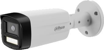 Kamera 4w1 Dahua HAC-HFW1239TM-A-LED Full-color 2MP 3.6mm tuba białe światło 40m mikrofon Kamera 4w1 Dahua HAC-HFW1239TM-A-LED Full-color 2MP 3.6mm tuba białe światło 40m mikrofon
