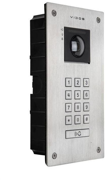 VIDOS 2IP S204 panel zewnętrzny wideodomofon IP 2Mpx IR czytnik QR klawiatura dotykowa VIDOS 2IP S204 panel zewnętrzny wideodomofon IP 2Mpx IR czytnik QR klawiatura dotykowa