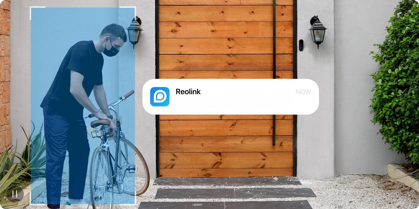 Wideodzwonek Reolink D340B na baterię, WiFi dwuzakresowe, 2K 4MP, widok od stóp do głów, gong Wideodzwonek Reolink D340B na baterię, WiFi dwuzakresowe, 2K 4MP, widok od stóp do głów, gong