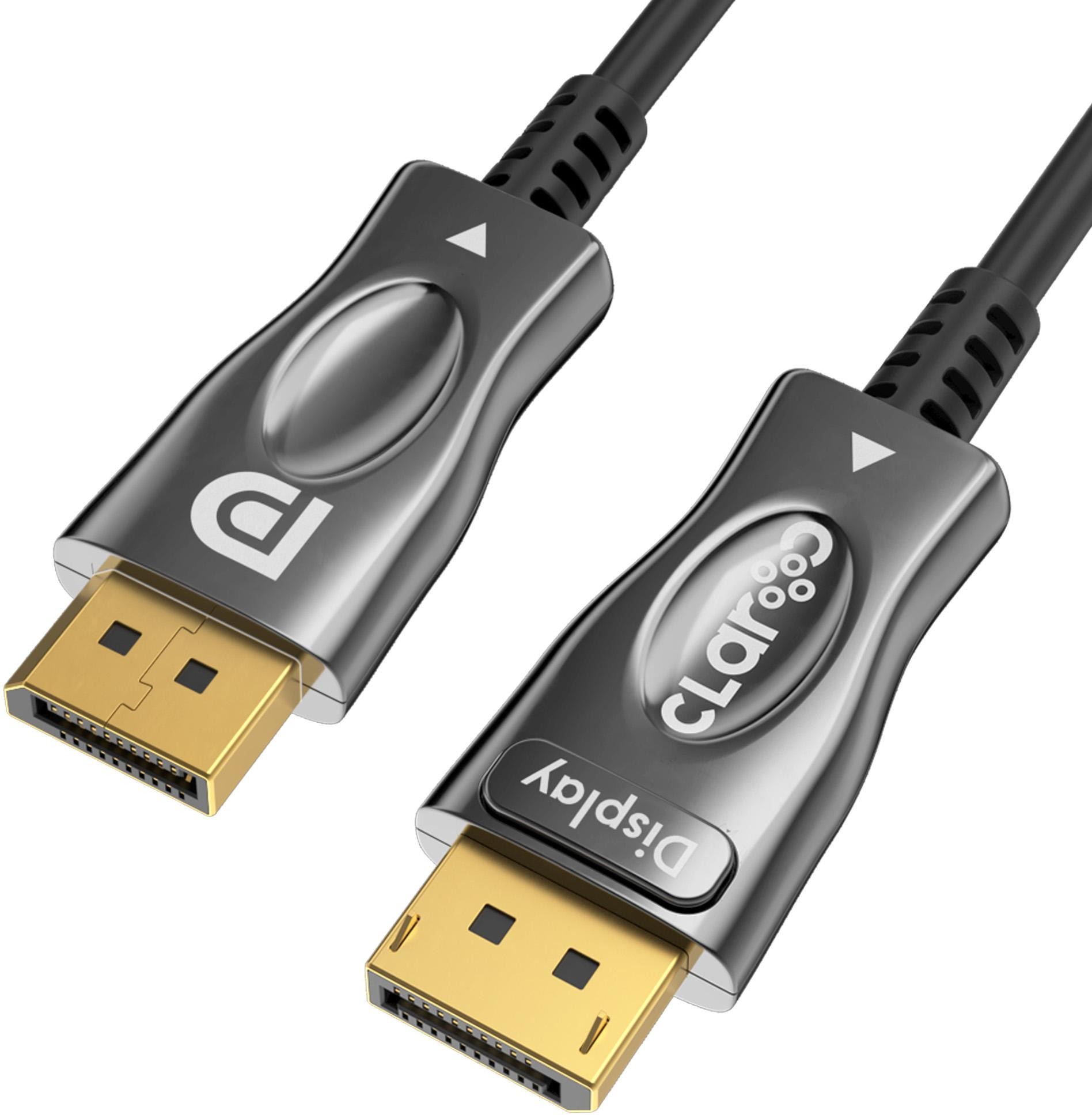 Cavo DisplayPort Claroc 1.4 AOC 8K 10m ottico