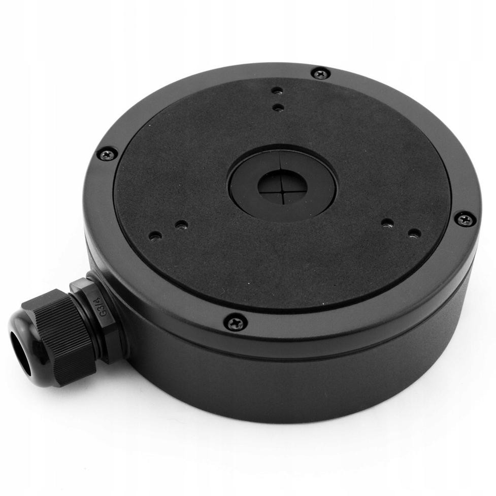 Montážna krabica Miton MT-P1280-S-B – čierna
