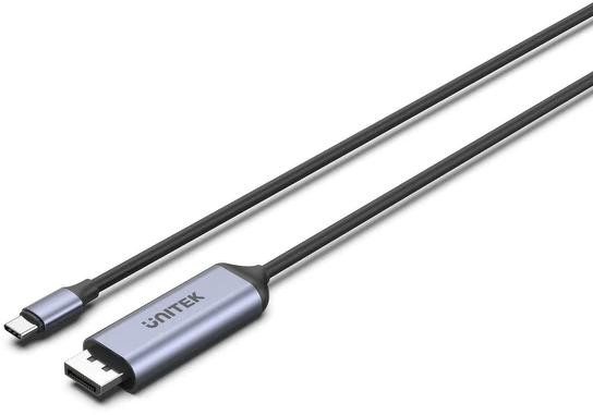 Unitek Adattatore USB-C na DP 1.4 8K@60Hz Cavo 1,8m